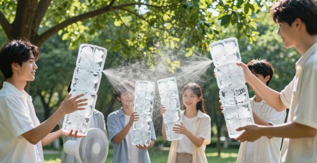 大冰块降温方法_苏州夏季防暑降温大冰块_大冰块户外活动使用时长